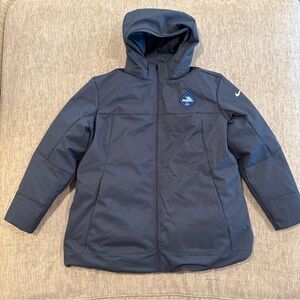 Women’s Size Medium Nike Beijing 2022 Winter Olympics Down Parka Navy DJ1177-437